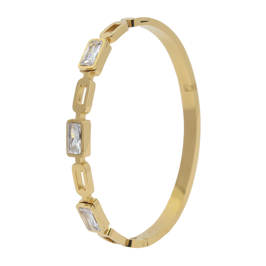 Ivy Bangle with Stones