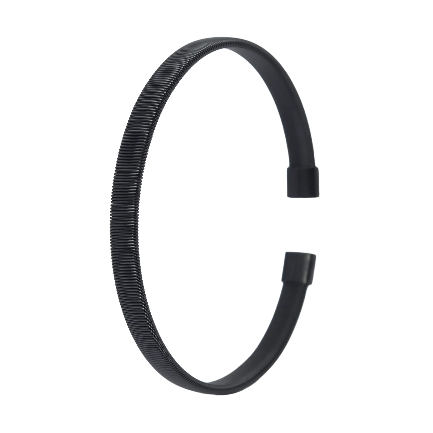 Stackable Cuff Bangle - Black
