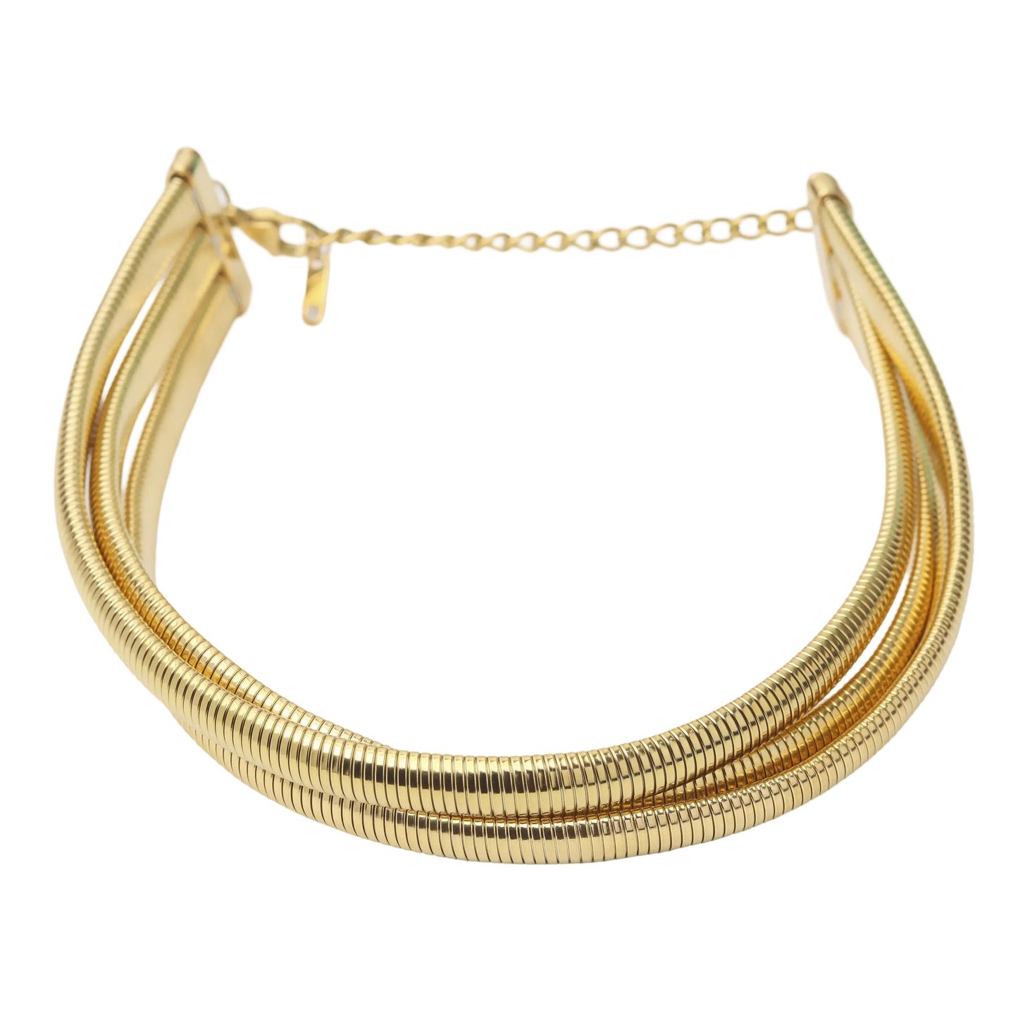 Layered Choker - Gold