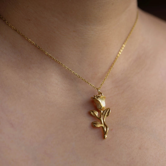 Rose Pendant Chain