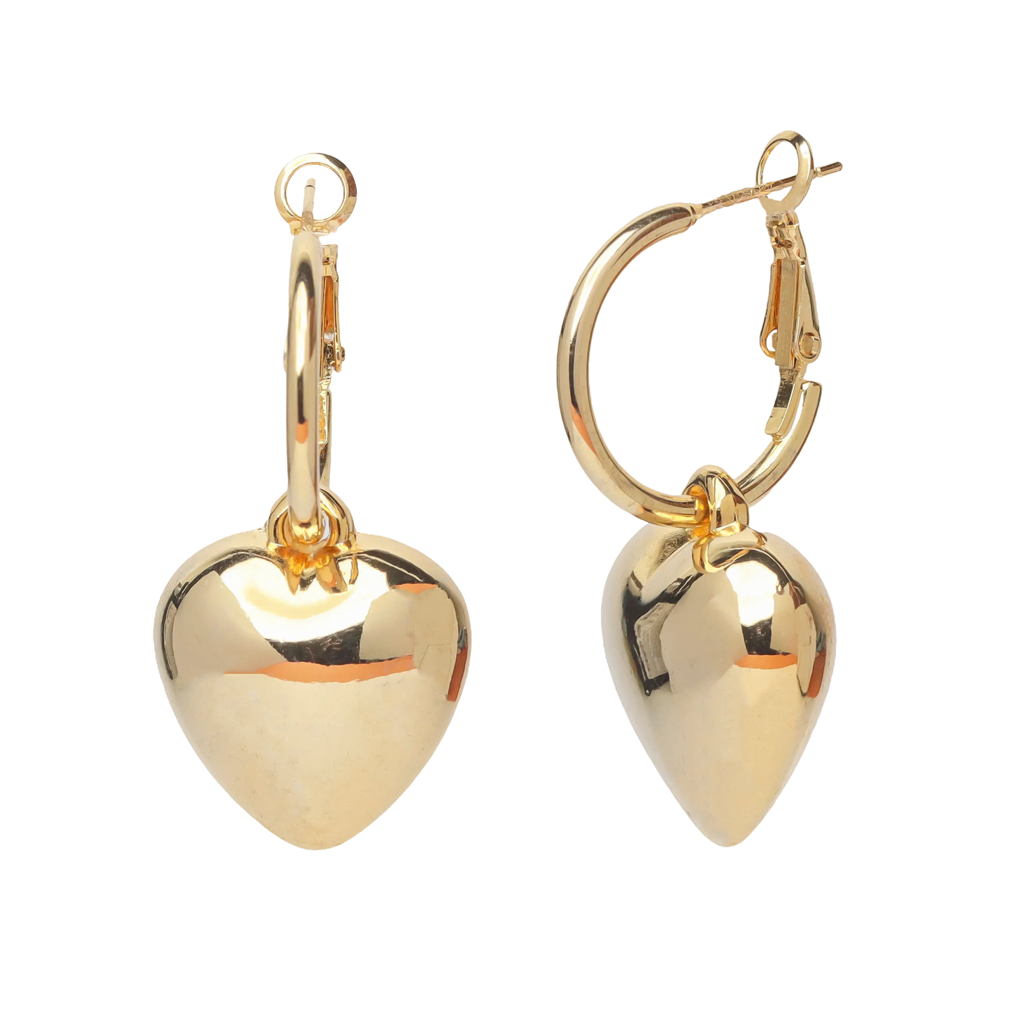 Heart Dangle Earrings