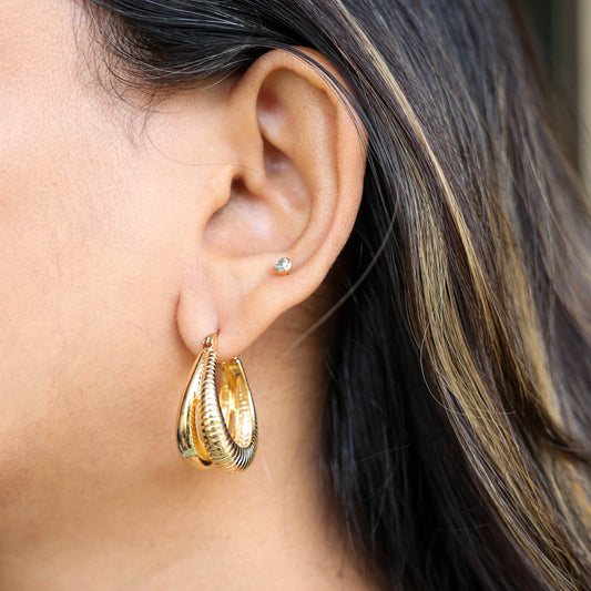 Double Hoop Earrings
