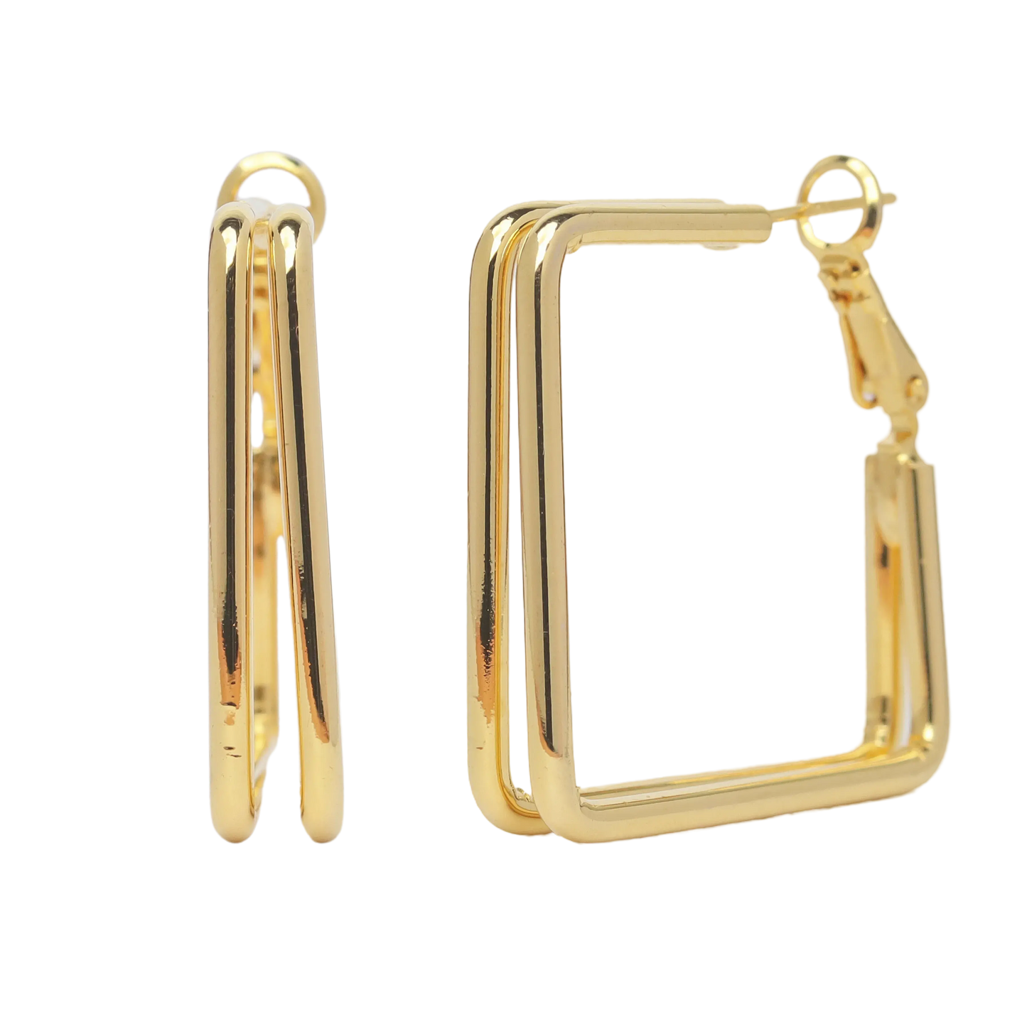 Square Hoop Earrings