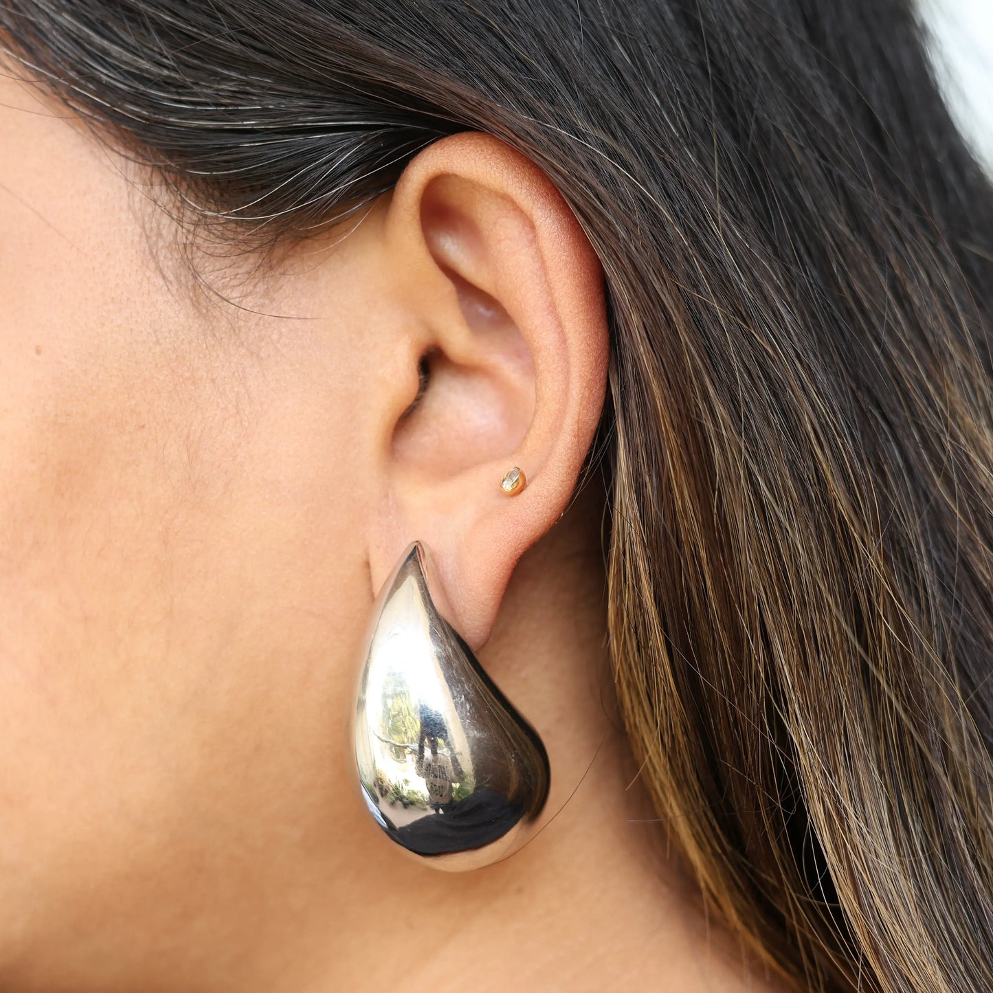 Statement Drop Studs