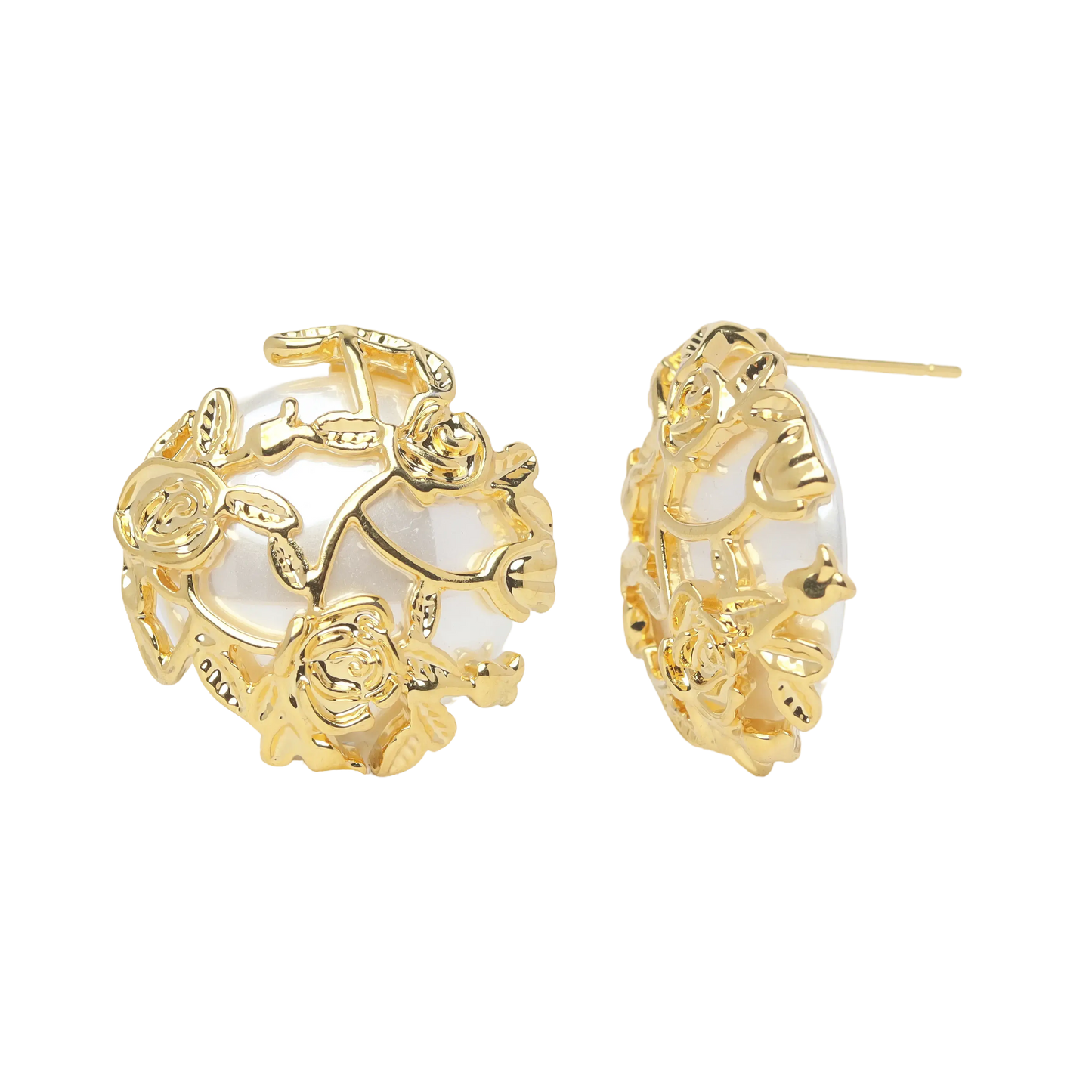 Laila Pearl Stud Earrings