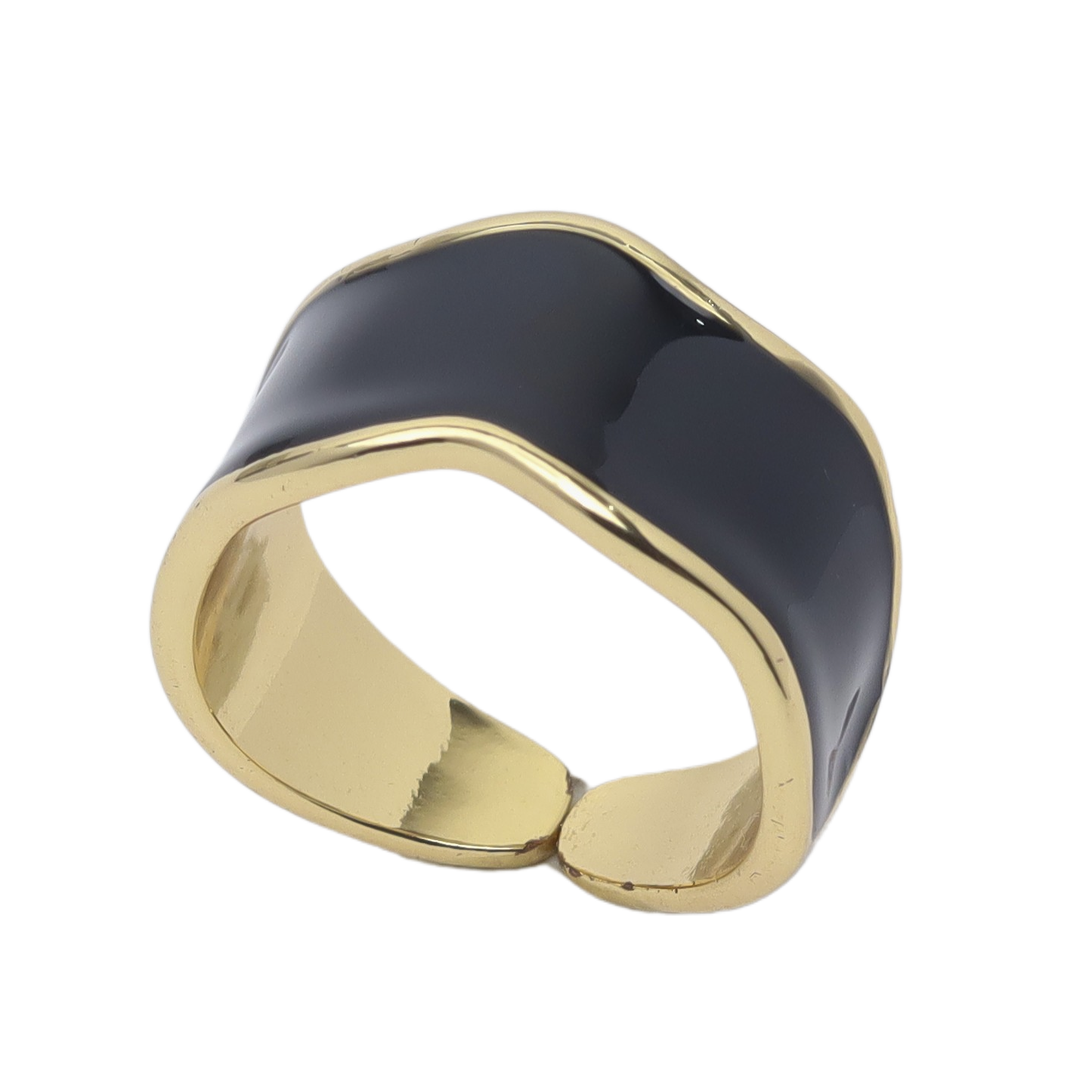Enamel Wave Ring