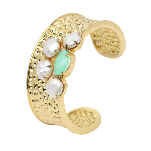 Statement Gemstone Bangle