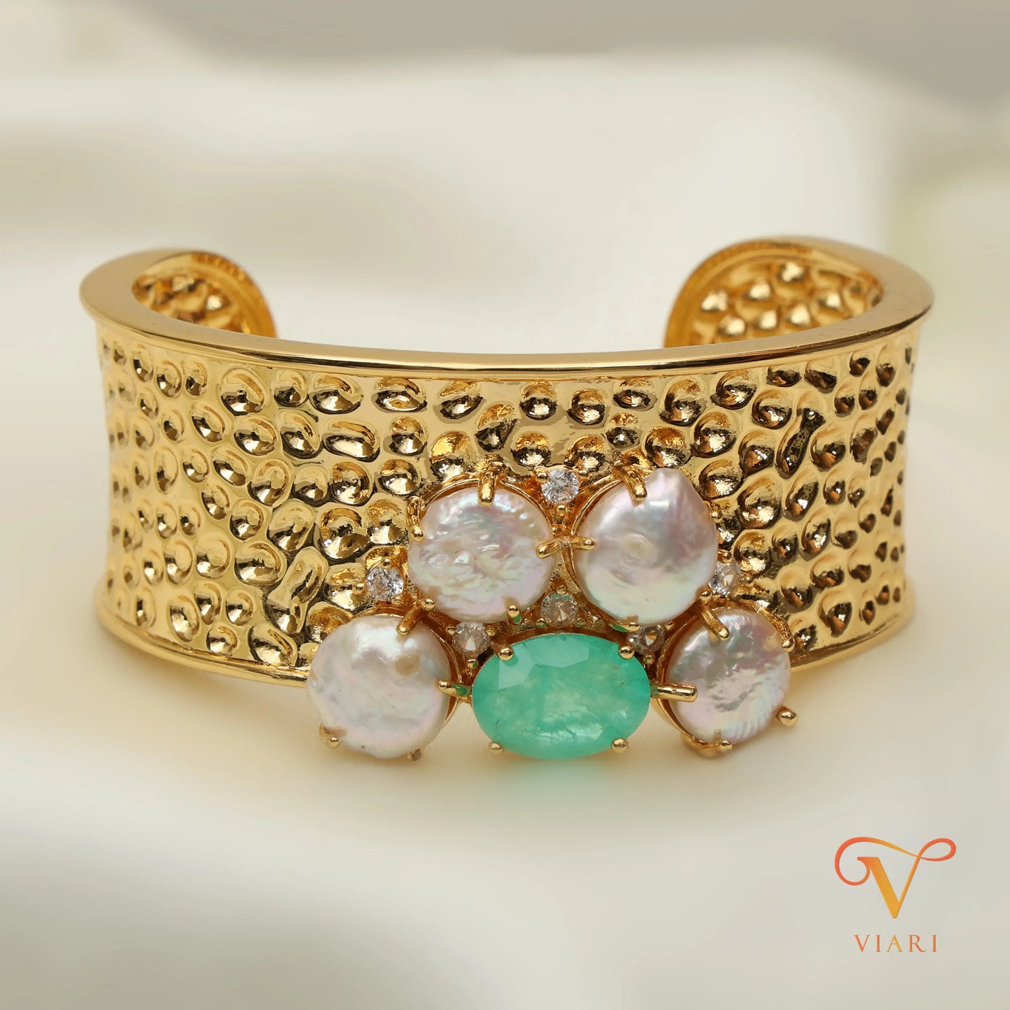 Statement Gemstone Bangle