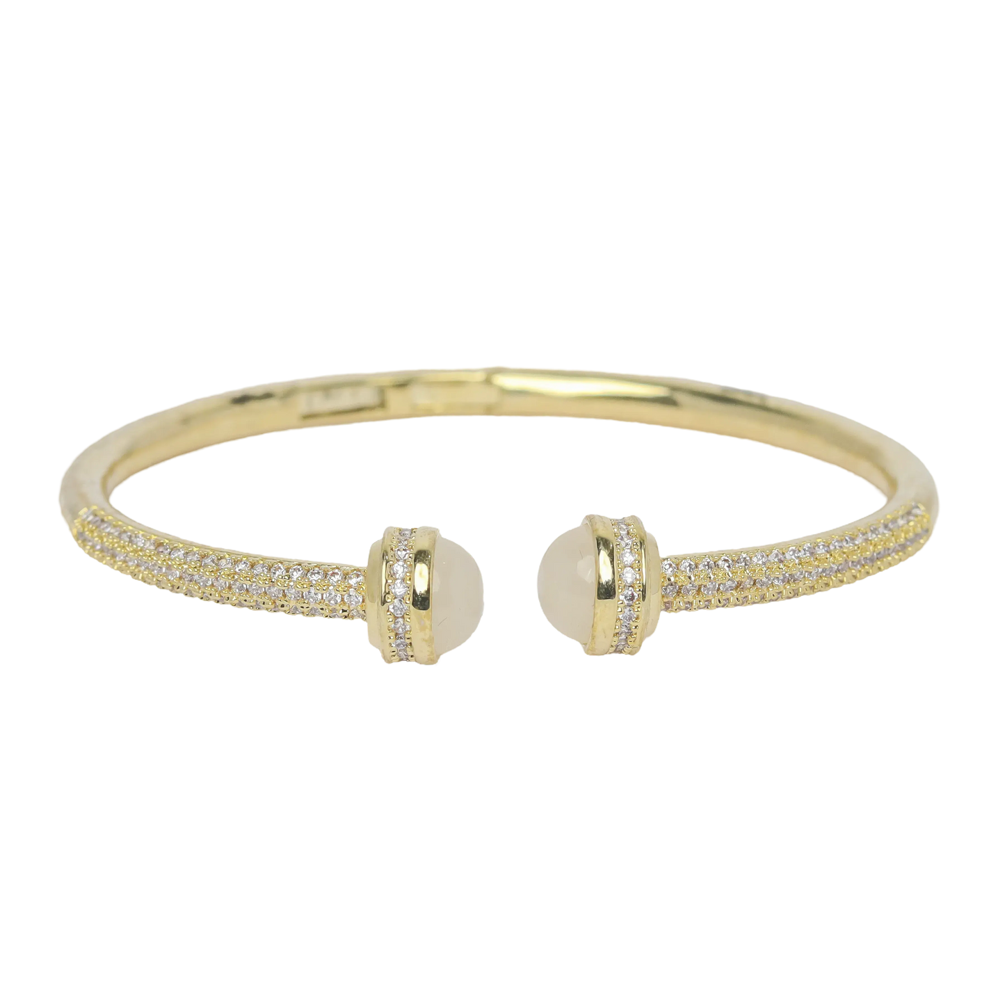 Mia Bangle with Cz - Gold