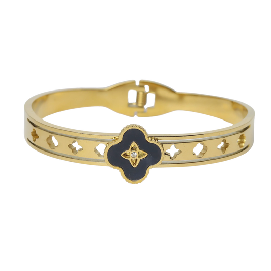 Nova Clover Bangle