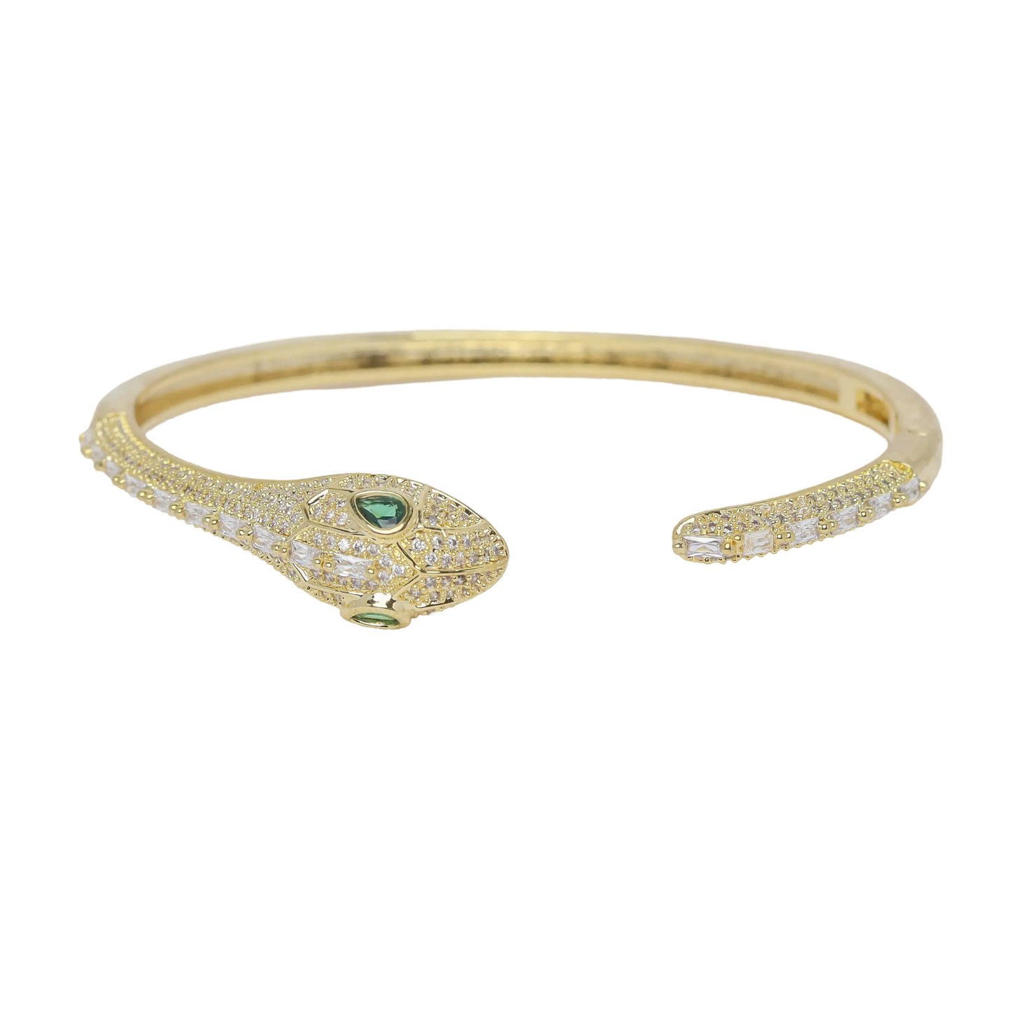 Serpent Bangle with Cz