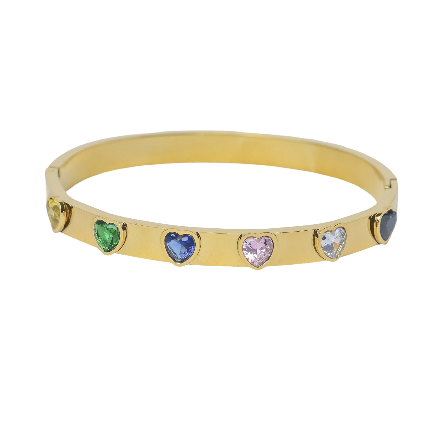 Heart Bangle - Multi Color