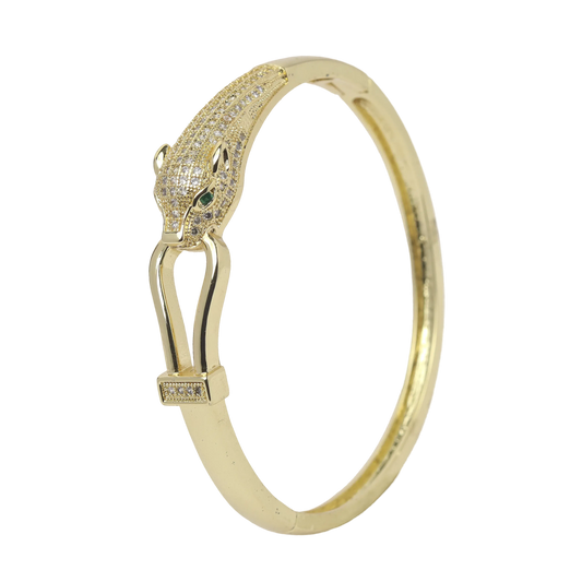 Panthera Bangle with Cz