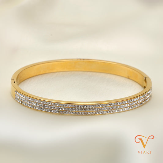 Aurora Bangle with Cz