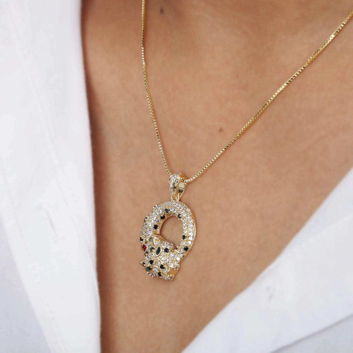 Panther Chain with Cz
