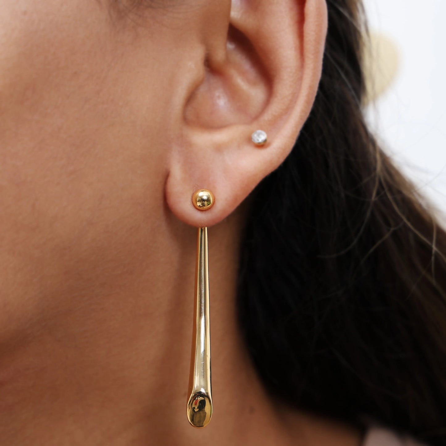 Back Drop Dangle Earrings
