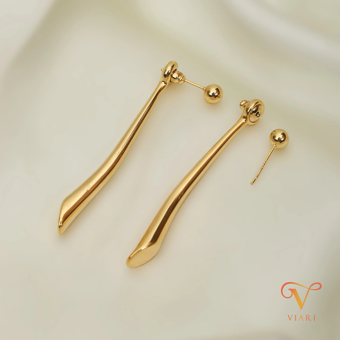 Back Drop Dangle Earrings