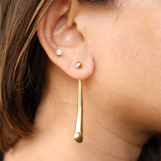 Back Drop Dangle Earrings