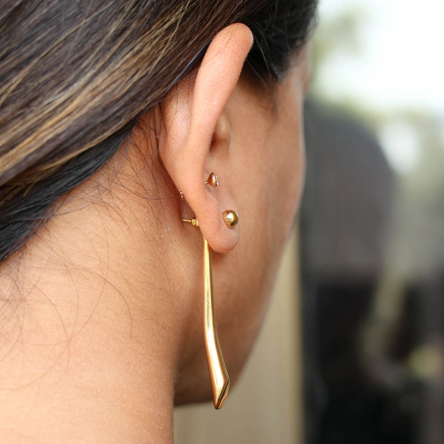 Back Drop Dangle Earrings