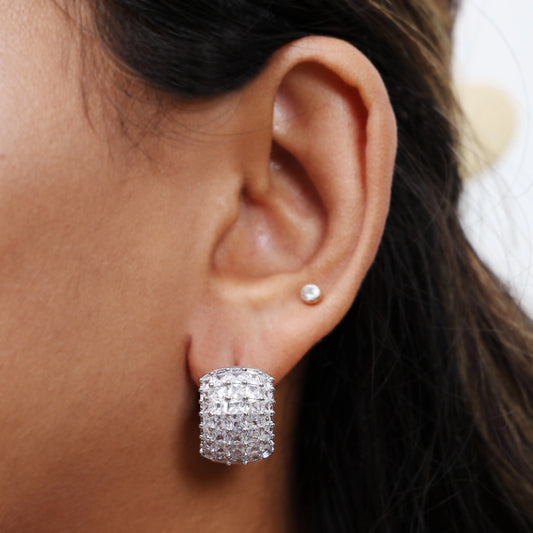 Exquisite Cz Huggies