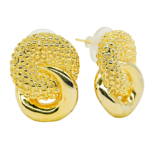 Lolo Stud Earrings - Gold