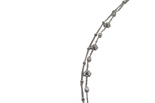 Floral Layered Bracelet