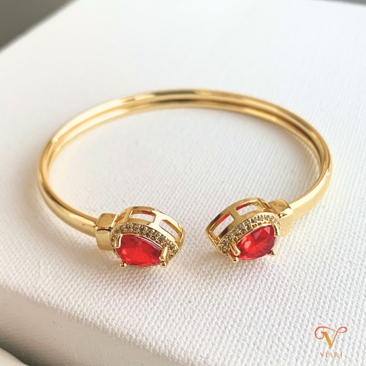 Ruby Cuff Bracelet