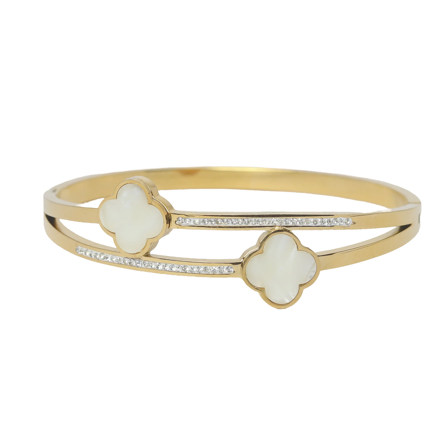 MOP Clover Bangle