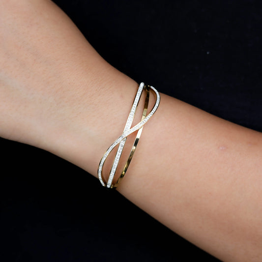 Reya Bangle wiht Cz