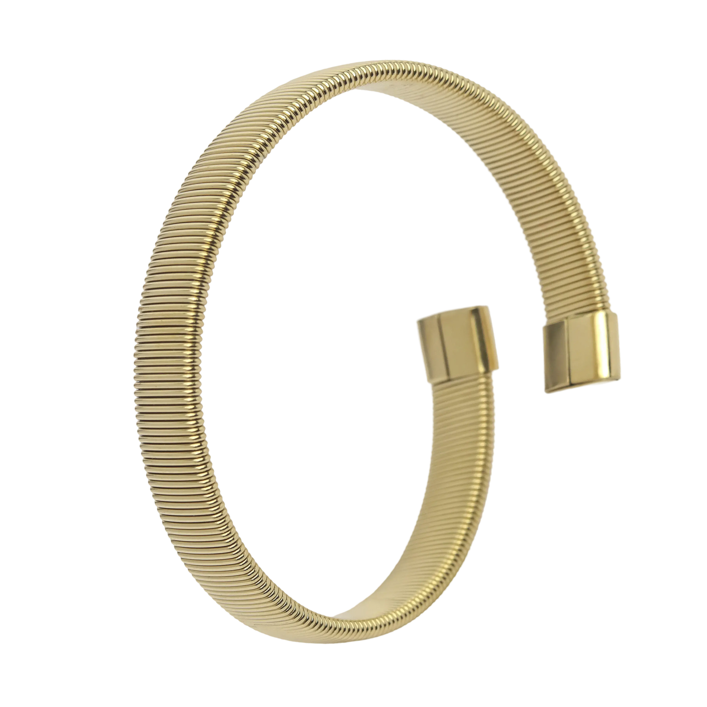 Ava Cuff Bangle - Gold