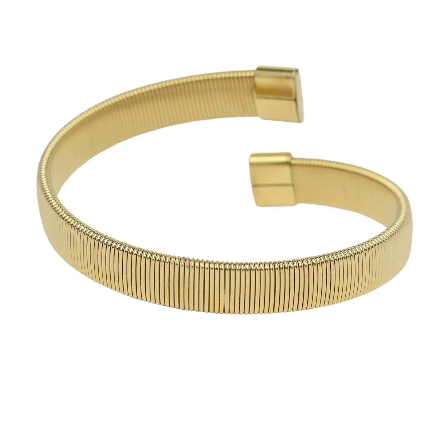 Ava Cuff Bangle - Gold