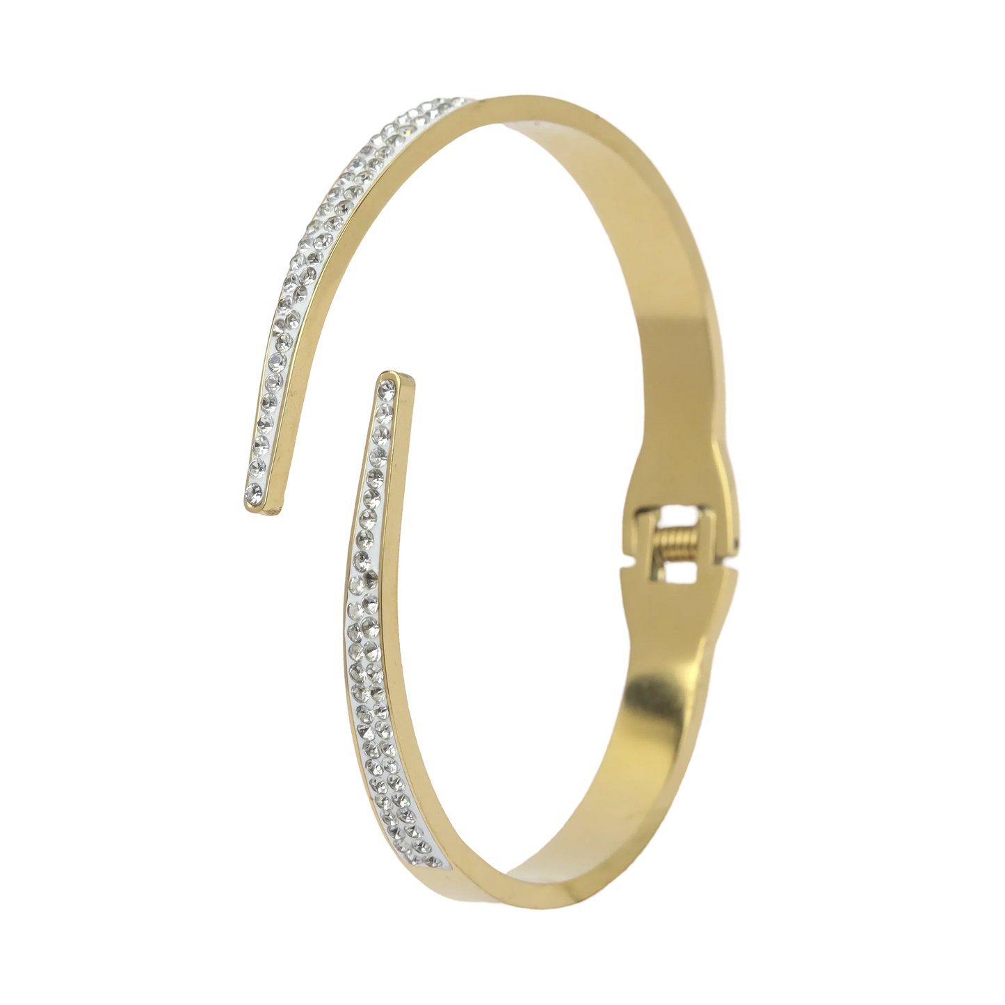 Roma Bangle with Cz - Thin