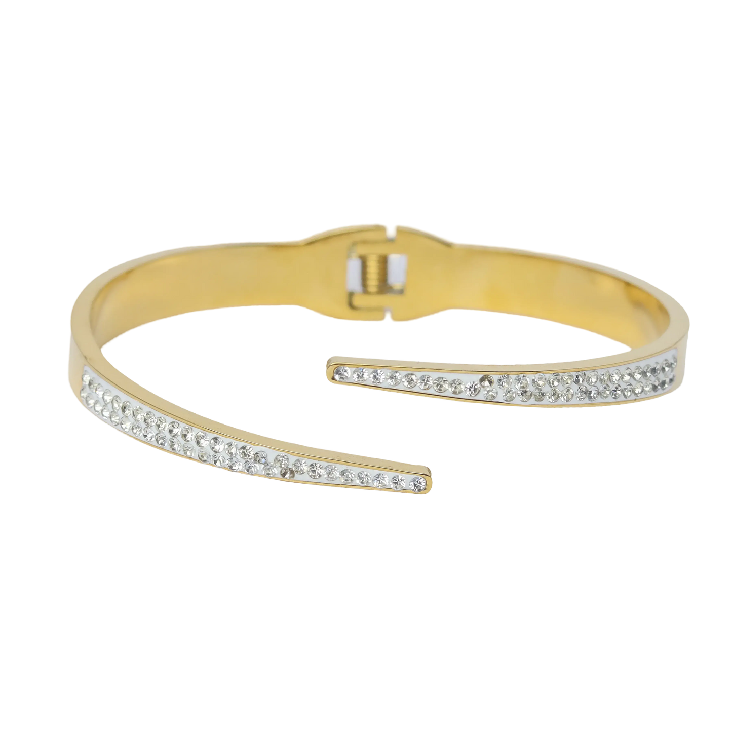 Roma Bangle with Cz - Thin