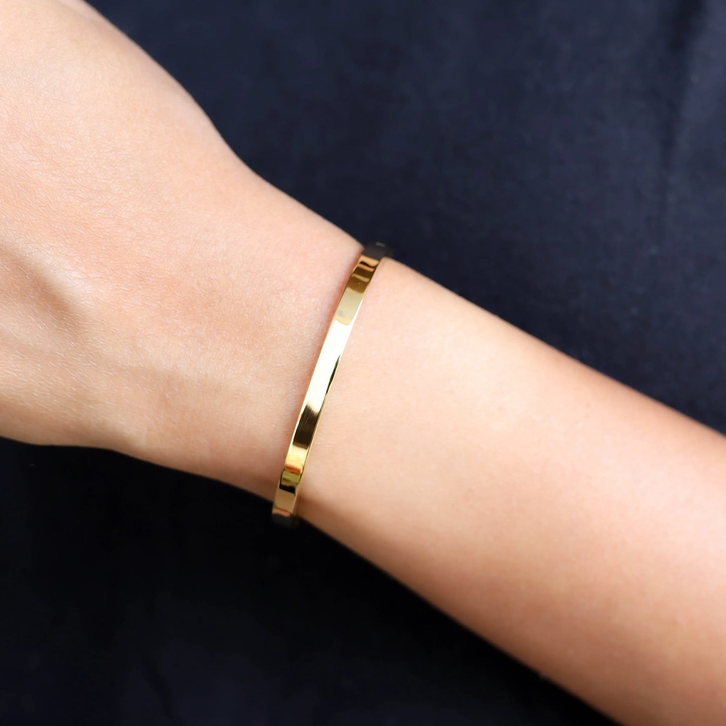 Stackable Bangle - Gold (Small)