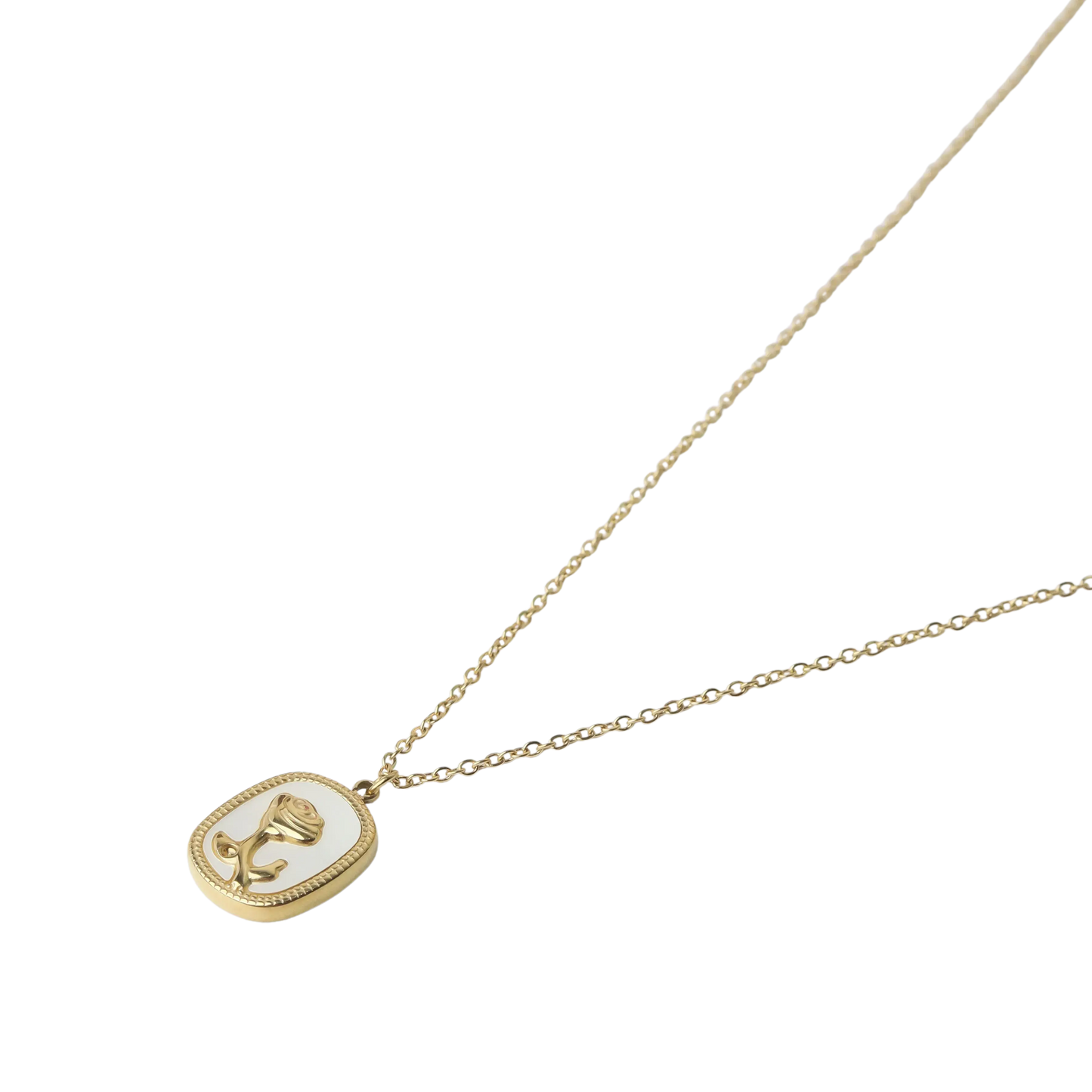 MOP Rose Neckalce
