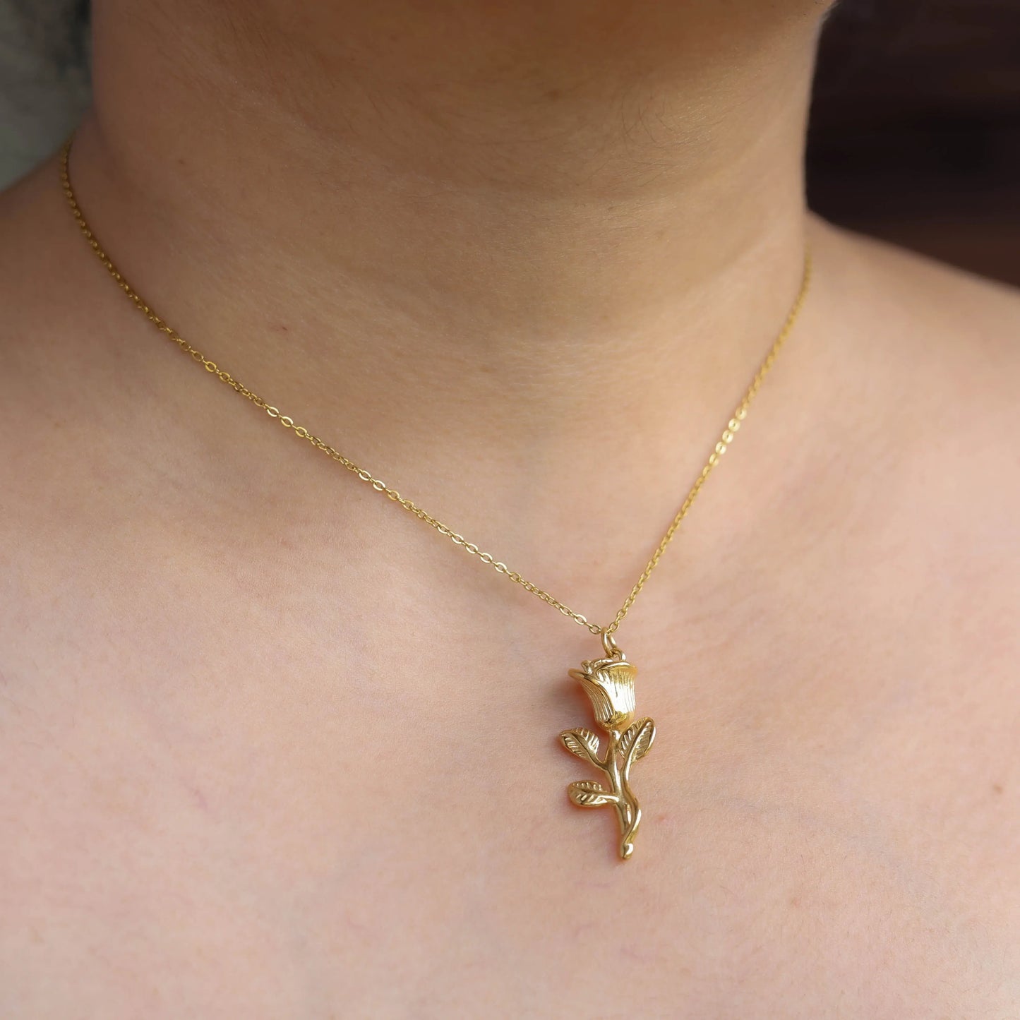 Rose Pendant Chain