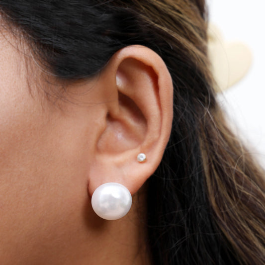 Pearl Studs - L