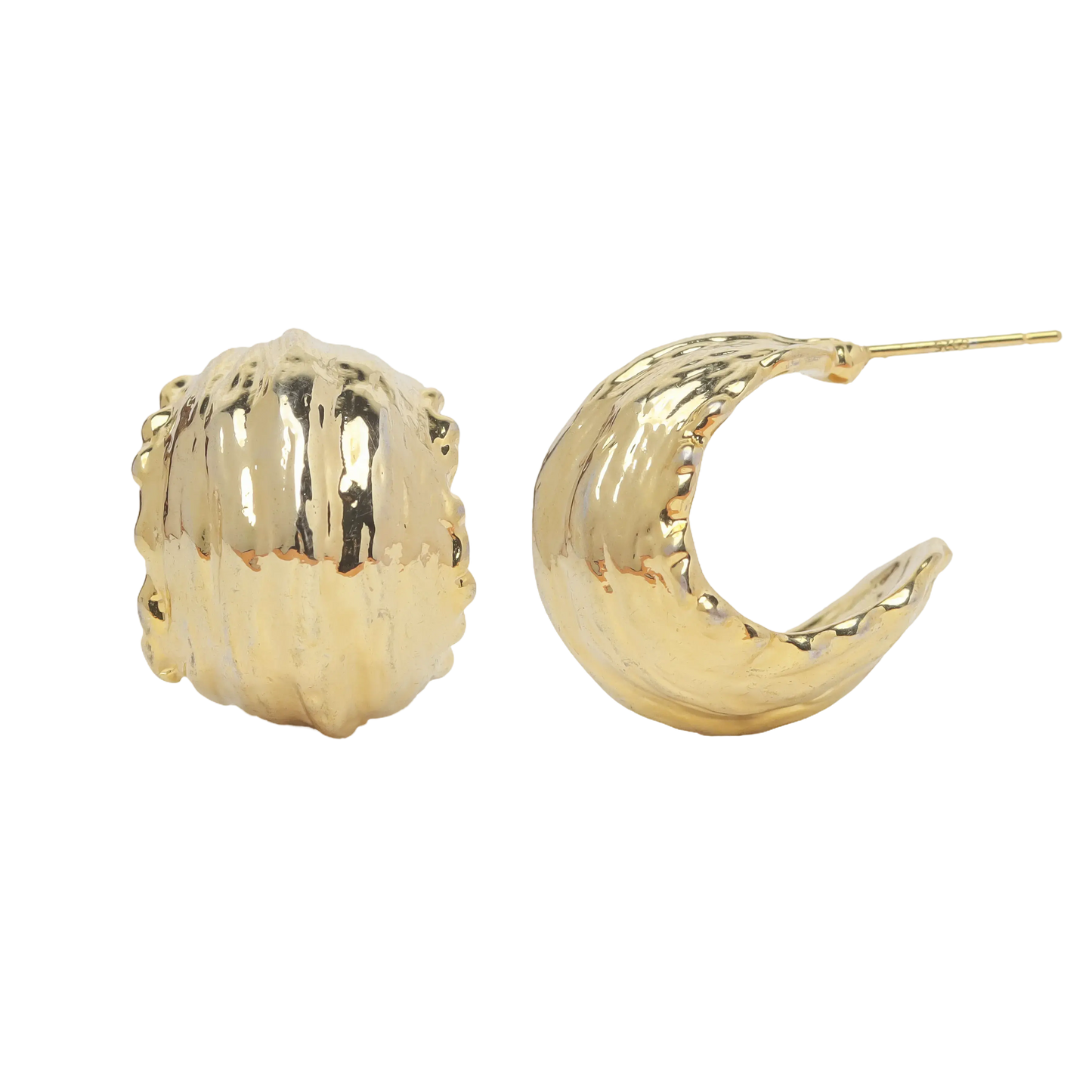 Chunky Hoop Earrings