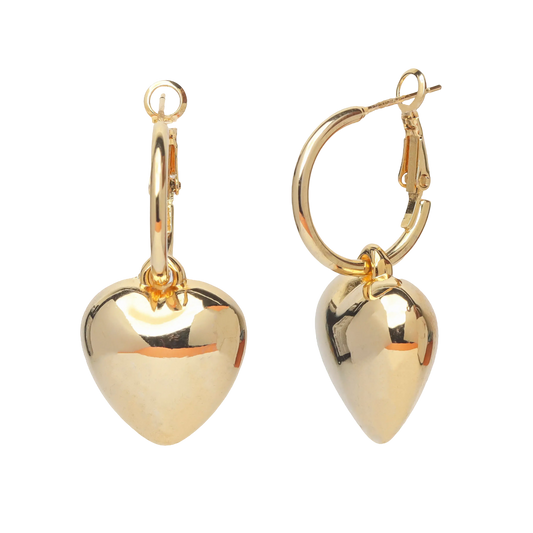 Heart Dangle Earrings