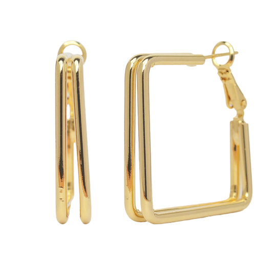 Square Hoop Earrings