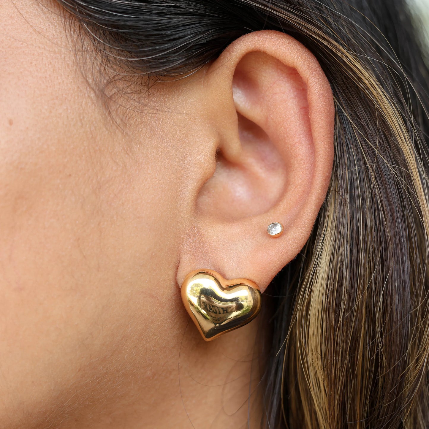 Mini Heart Studs