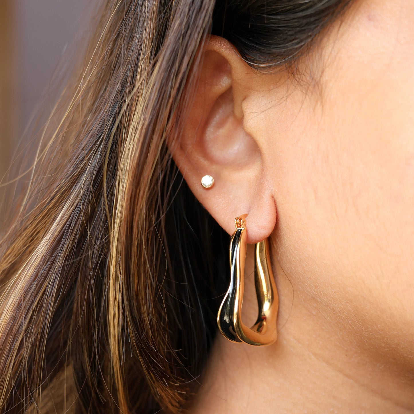 Luna Hoops- Black