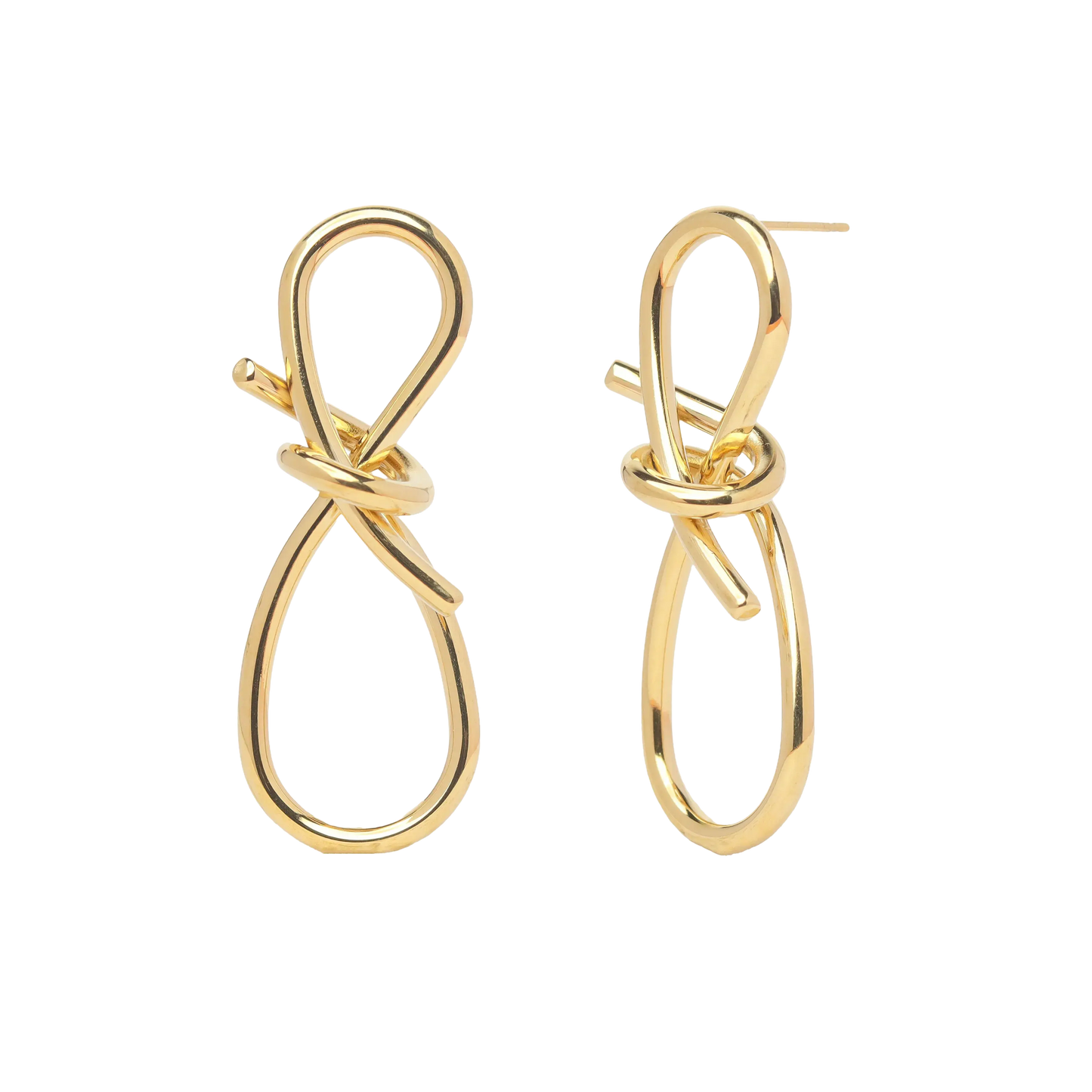 Knotted Stud Earrings