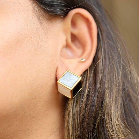 Cube Earrings