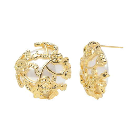 Laila Pearl Stud Earrings