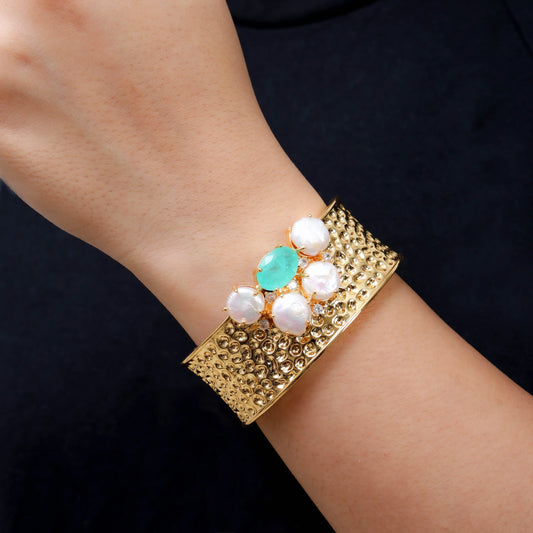 Statement Gemstone Bangle