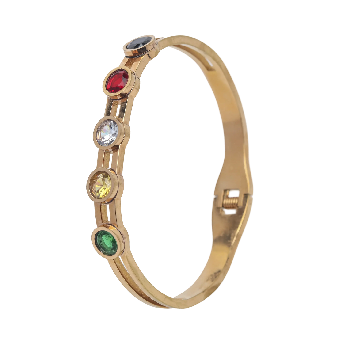 Multi Gemstone Bangle