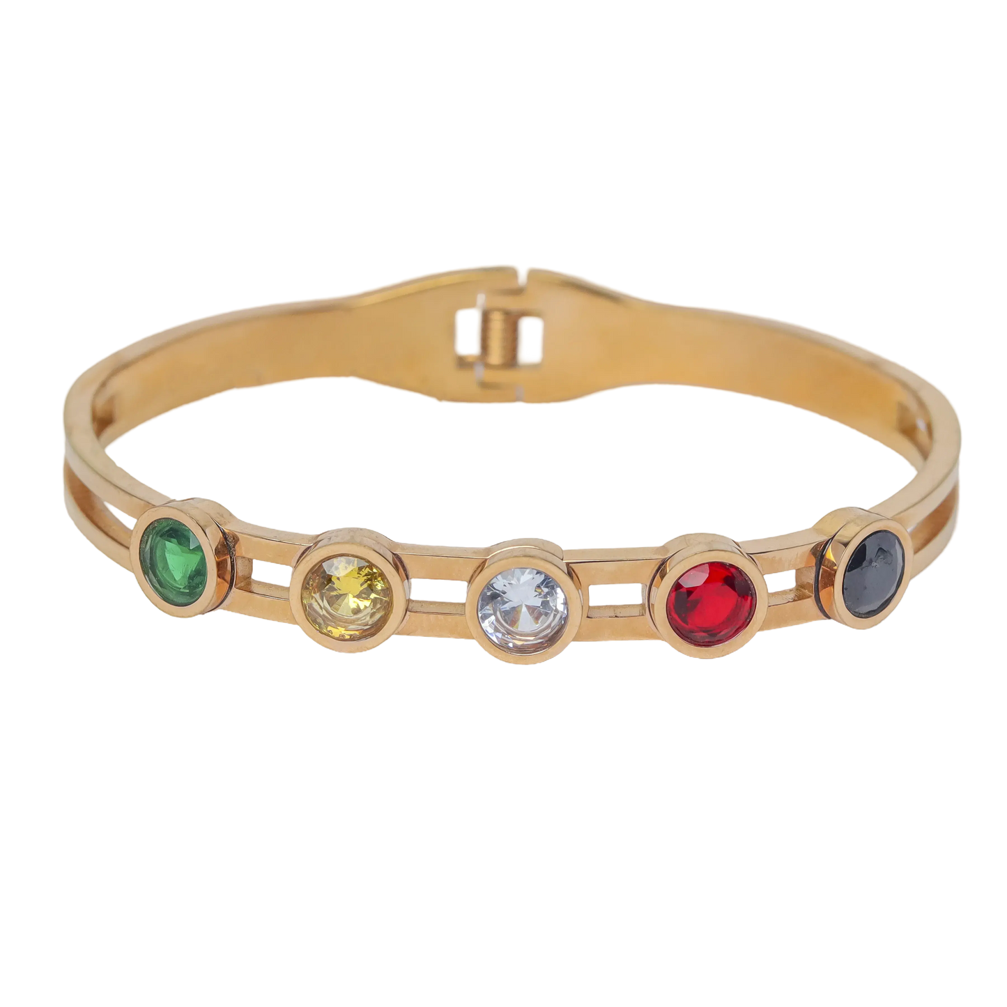 Multi Gemstone Bangle