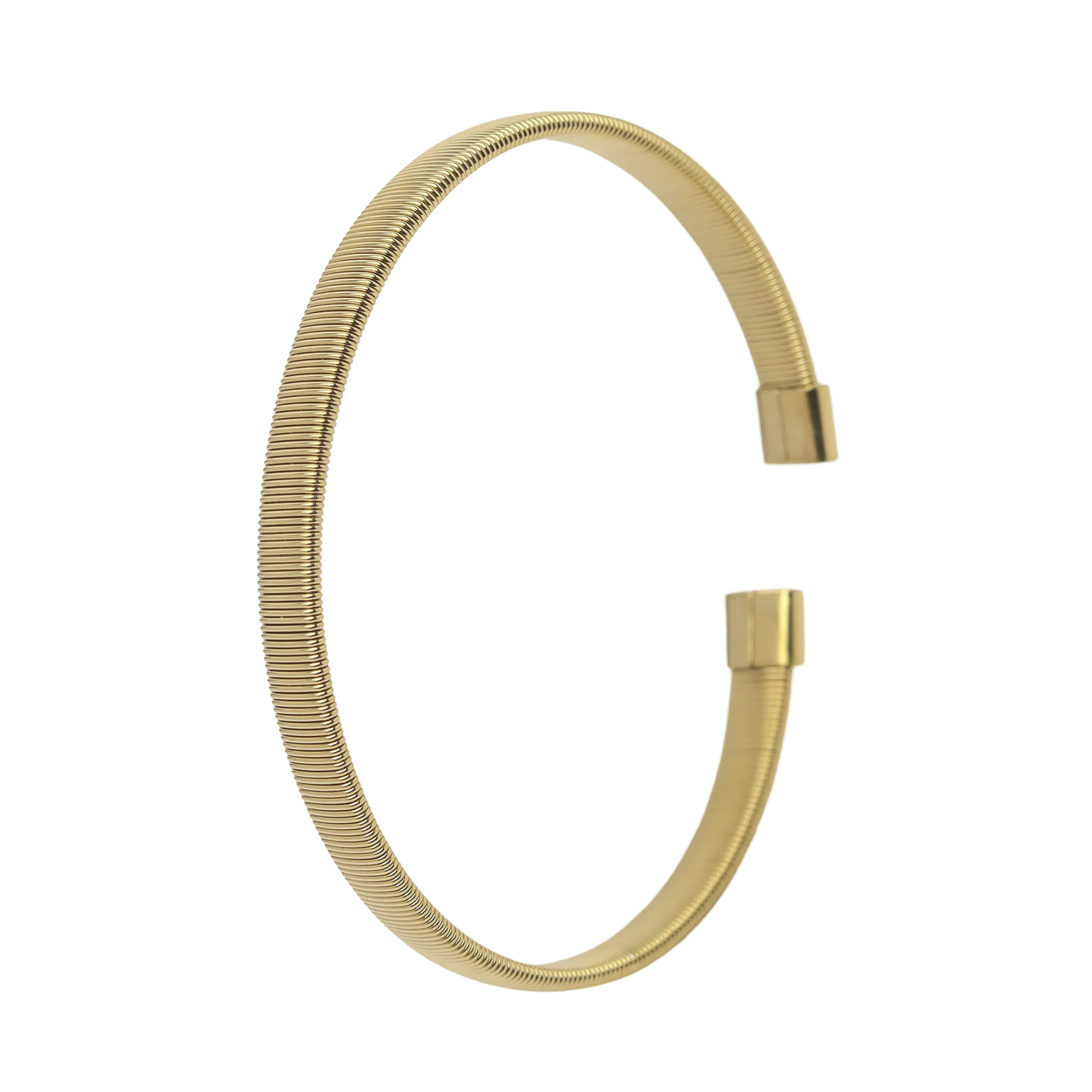 Stackable Cuff Bangle - Gold