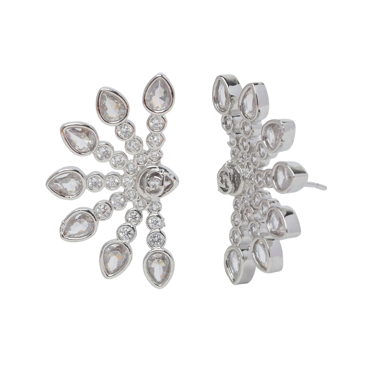 Harmonica Stud Earrings